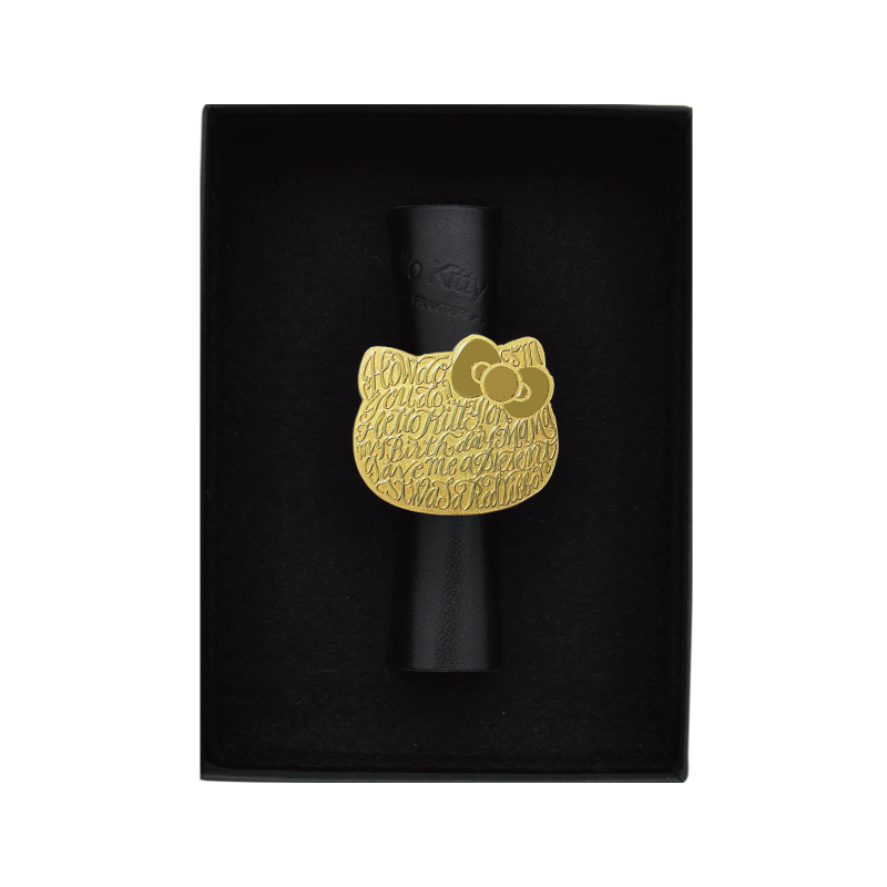 「限定」純金製リング 「Hello Kitty x fRAum」24K Gold