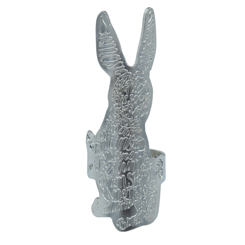 「限定」純銀製リング 「うさぎ」Silver999