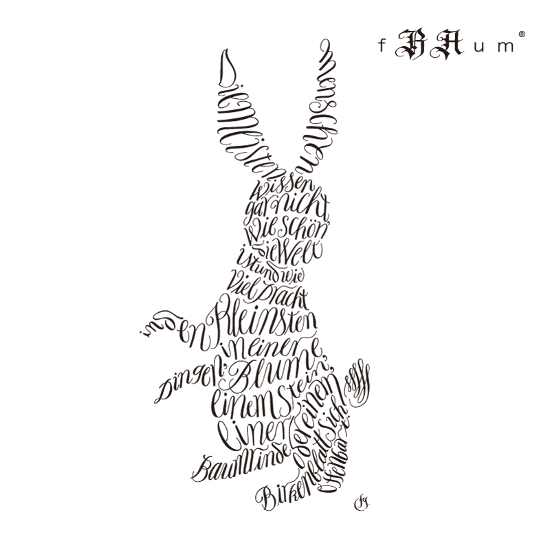 「限定」純銀製リング 「うさぎ」Silver999