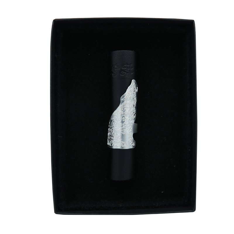 「限定」純銀製リング 「オオカミ」Silver999