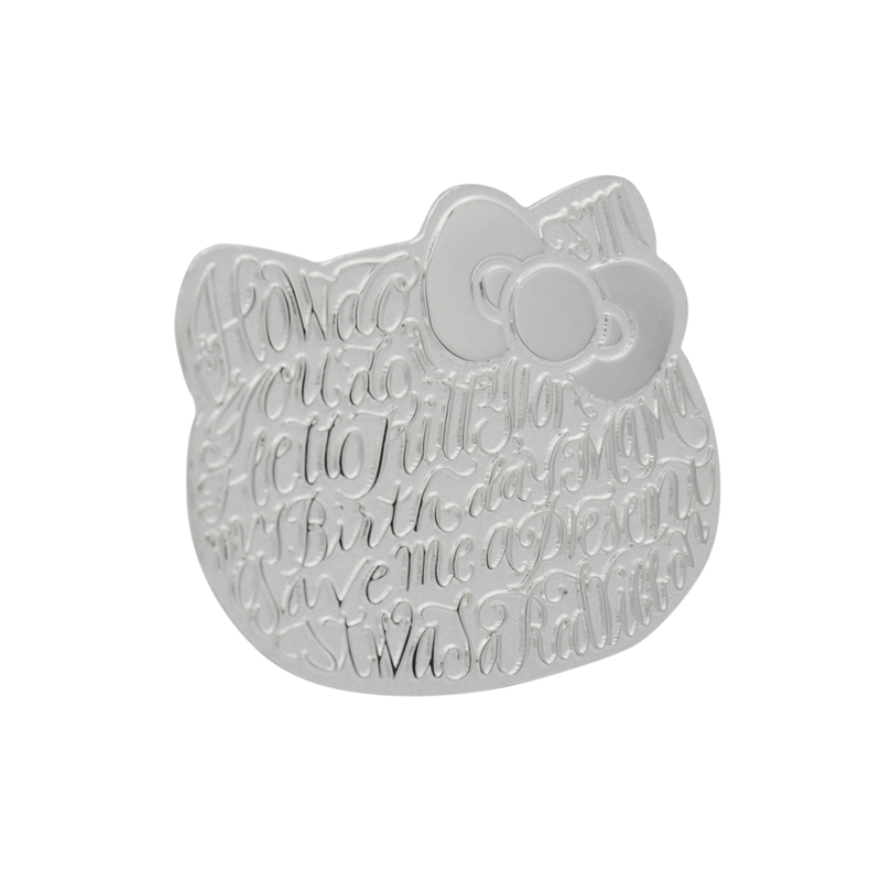 「限定」純銀製リング 「Hello Kitty x fRAum」Silver999