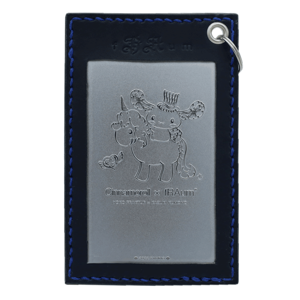 当時物 激レア デッドストック プラスチック製 ビンゴカード 20個セット 手縫い カードケース + ネックストラップ「Cinnamonroll × fRAum